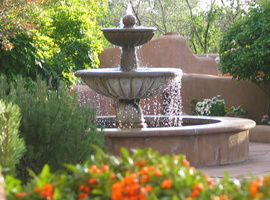 2004 10-Santa Fe Fountain